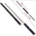 Two Blade Ninja With Sliding Handle And Wood Scabbard