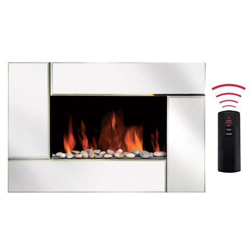 Sentik Large 2kW Bevelled Edge Mirror Finish Glass Wall Mounted