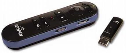 Keyspan by Tripp Lite PR-PRO3 Presentation Remote Pro Wireless w Laser, Mouse, Audio Controls
