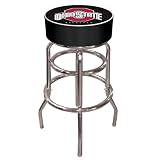 Trademark The Officially Ncaa Licensed The Ohio State University Logo Pub Table (Black Bar Stool) Black