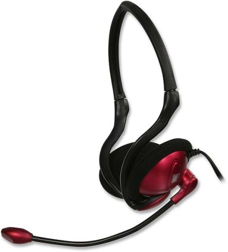 Speedlink SL-8713-SRD Foldable Back Head Phone PC-Headset, rot Speedlink SL-8713-SRD Foldable Back Head Phone PC-Headset, rot