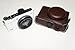 Leather Camera Case Bag for Olympus Xz-1 (Dark Brown) Other Colors Are Also Available.