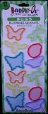New! Pack of 12 Bandit Os Shaped Rubber Bands: Bugs and Butterflyes