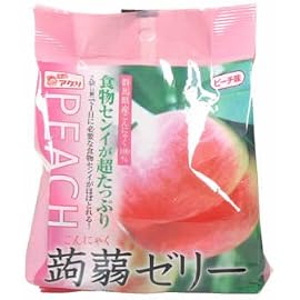 蒟蒻ゼリー ピーチ 6個 (10入り)