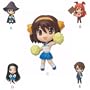 Melancholy of Haruhi Gashapon Swingers part 2 (Set of 5)