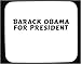 Barack Obama for President Decorated Mouse Pad