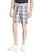 Haggar Men's Cool 18 Expandable-Waist Multi-Plaid Short