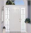 Allure Etched Glass Sidelight Decorative Window Film 16 x 74