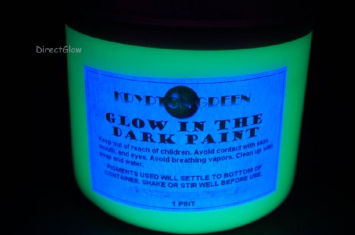 16oz PINT Glow in the Dark Bright Green Paint