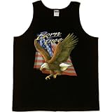 Mens Tank Top : BORN FREE
