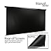 Elite Screens Manual, 100-inch 4:3, Pull Down Projection Manual Projector Screen with Auto Lock, M100NWV1