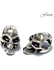 Skull Bead- Fiora Italian Charms