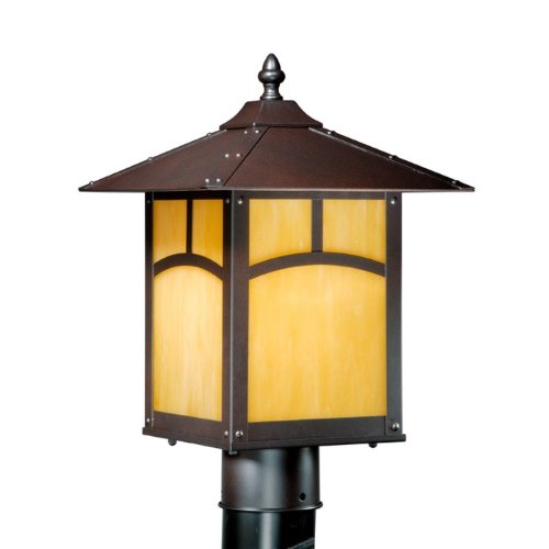 Vaxcel TL-OPU090EB Taliesin Espresso Bronze Outdoor Post Light