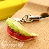 ミニチュアなのに超リアル！フードサンプル携帯ストラップ(タコス)
