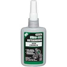 Vibra-TITE 546 Green Impact Resistant Anaerobic Retaining Compound, 250ml Bottle