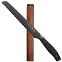 Tyler Florence Titanium 8-Inch Bread Knife with Magnetic Individual Wood Knife Block