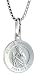 Jewelry : Sterling Silver St. Jude Medal 1/2" (12mm) Round.