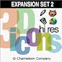 EXP2 Hi Res 3D Icon Expansion Set 2 downloadable Software