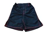 MMA Board Shorts Black with Red Stitching 4XL MMA Board Shorts Black with Red Stitching 4XL
