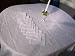 Roses Hand Embroidered Banquet Tablecloth + Napkins