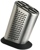Review Global Ind. G-888D / Global - Stainless Steel 8 Pce Knife Block Dot Pattern