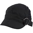 Cotton Newsboy Cabby Adjustable Buckle Cap Hat Navy