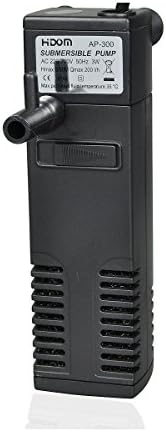 GloMarket Plastic 3W Immersible Submersible Filtration Pump (220~240V/50Hz)
