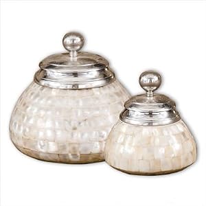 Tellus Canisters in Polished - Set of 2