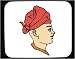 Decorated Mouse Pad with man, vivekandada, turban, Malaysia, scholar, Asia, bust