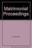 Matrimonial proceedings