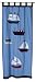 Freckles Marine Tab Top Curtains