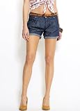 Mango Women’s Shorts Etoile, 12, Soft Denim
