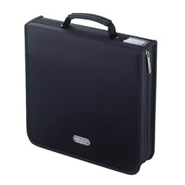 ELECOM CD/DVDウォレット CCD-W160BK  (160枚収納)
