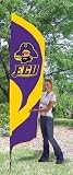NCAA East Carolina Pirates Tall Team Flag W/Pole.