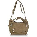 Khaki Large ''Ziggy'' Crossbody Bag