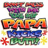 Papa Kicks Butt Youth Sweatshirt