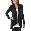 Mossimo® Black: Women's Drape Front Cocoon Cardigan Sweater - Black