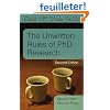 The Unwritten Rules of PhD Research