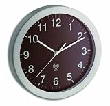 TFA Dostmann 98.1091.08 Design Funk-Wanduhr