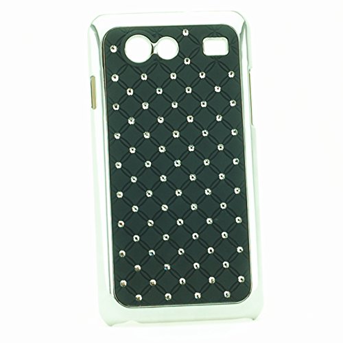 For Samsung Galaxy S Advance I9070 Case, IVY Black - Electroplating Stars Bling Hard Case Cover Skin For Samsung Galaxy S Advance I9070