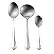 Oneida Golden Juilliard 3-Piece Hostess Set