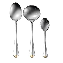 Oneida Golden Juilliard 3-Piece Hostess Set