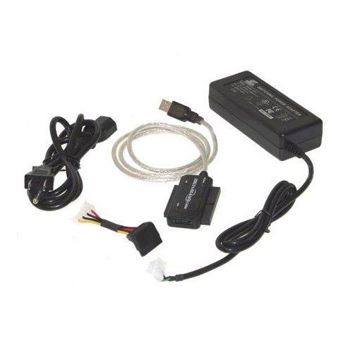 Childrens Toyshop  Electronics : TeckNet VS408 USB 2.0 to IDE/SATA Cable for 2.5-Inch/ 3.5-Inch / 5.25-Inch Drive With Power Adapter