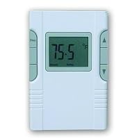 King EC-R Electronic Line-Voltage Thermostat, White