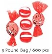 Golightly CINNAMON Hard Candy, 5 lb, Sugar Free, Individually wrapped (about 600 pcs)