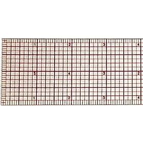 C-Thru Ruler Company 8ths Graph Beveled Rulers 2in x 18in by C-Thru Ruler Company