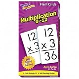Flash Cards Multiplication 0-12 by Trend