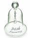 Russ 25th Anniversary Glass Bell, 4-Inch