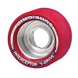Sure-Grip Interceptor Quad Wheel Red
