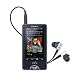 Sony Walkman NWZ X 1050  MP3-/Video-Player 16 GB (7,6 cm (3 Zoll) OLED-Display, UKW-Radio, WiFi, Podcast, USB 2.0) schwarz